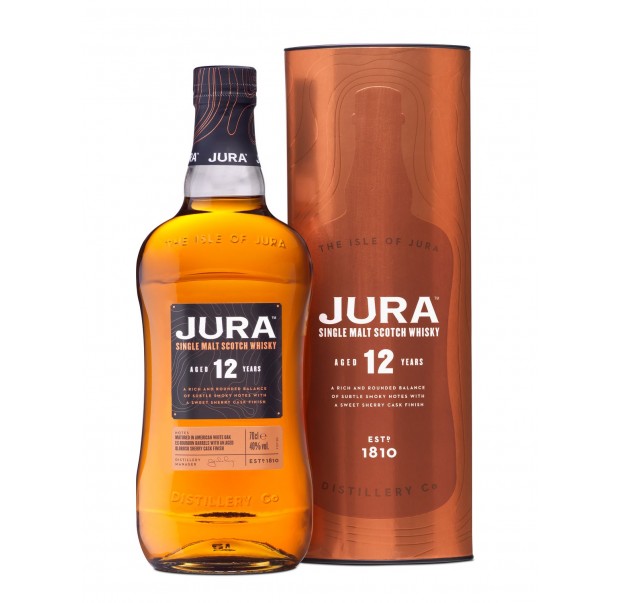 Jura 12 Years Old with FREE 4 CANS OF RED BULL ENERGY DRINK SUGAR FREE!!!