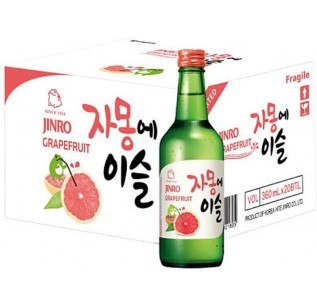 Jinro Soju Grapefruit 20 X 360ml